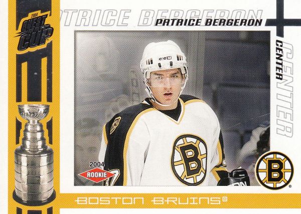 insert RC karta PATRICE BERGERON 03-04 Quest for the Cup Rookie /950
